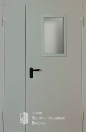 Фото двери «Полуторная со стеклом EI-30» в Королеву