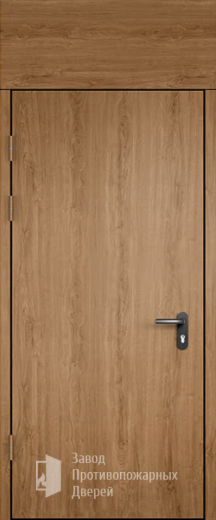 Фото двери «МДФ однопольная с фрамугой №28» в Королеву