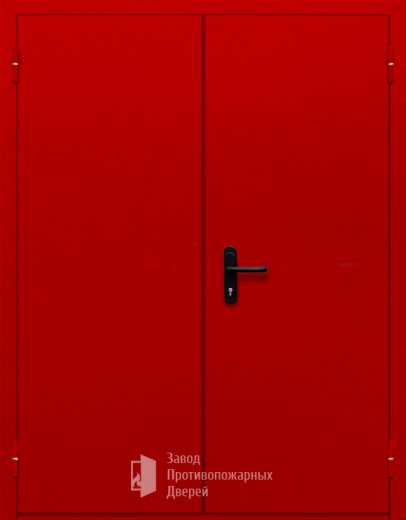 Фото двери «Двупольная глухая (красная)» в Королеву