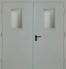 Фото двери «Двупольная со стеклом EI-30» в Королеву