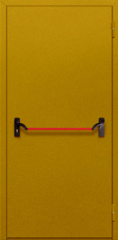 Фото двери «Однопольная глухая с антипаникой №45» в Королеву